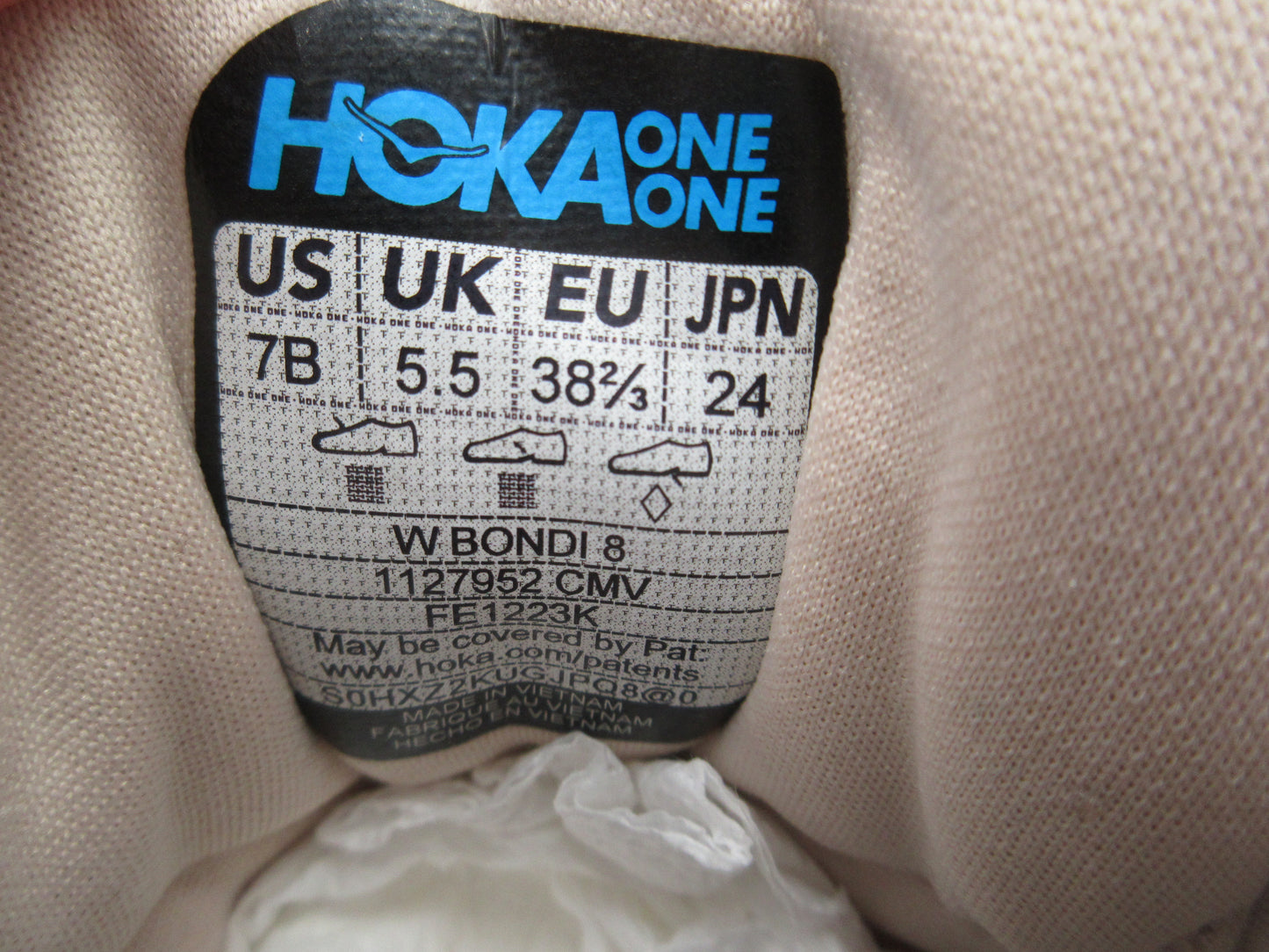 Used Hoka Bondi 8 – Women’s Size 7