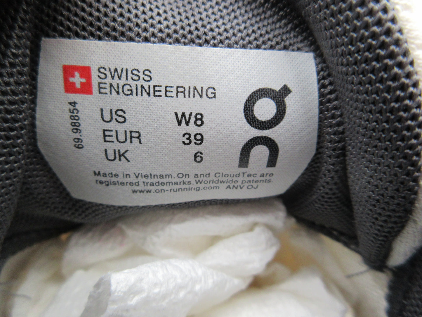 Used On Cloud 5 Push – Women’s Size 8