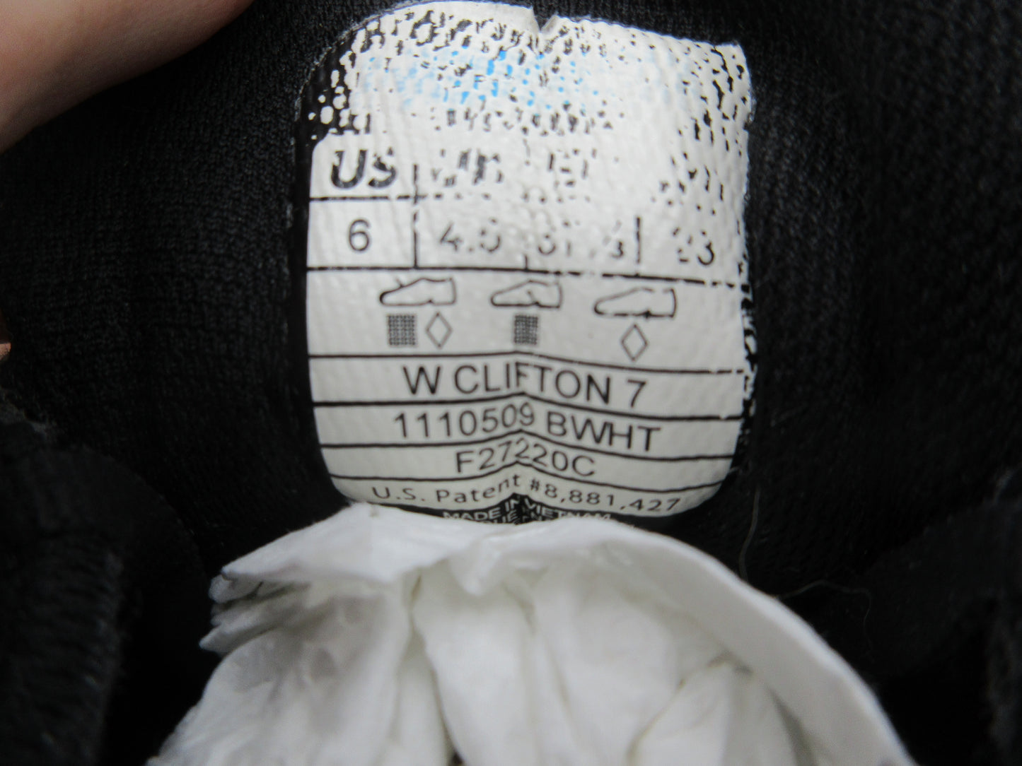 Used Hoka Clifton 7 – Women’s Size 6