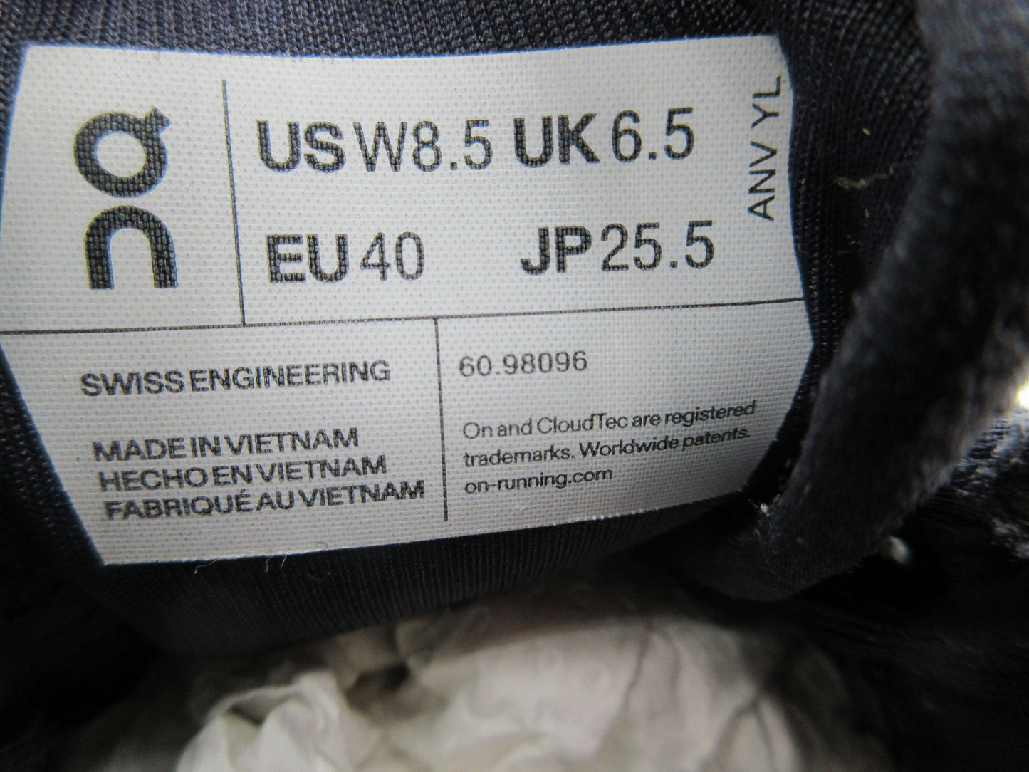 Used On Cloud X – Women’s Size 8.5