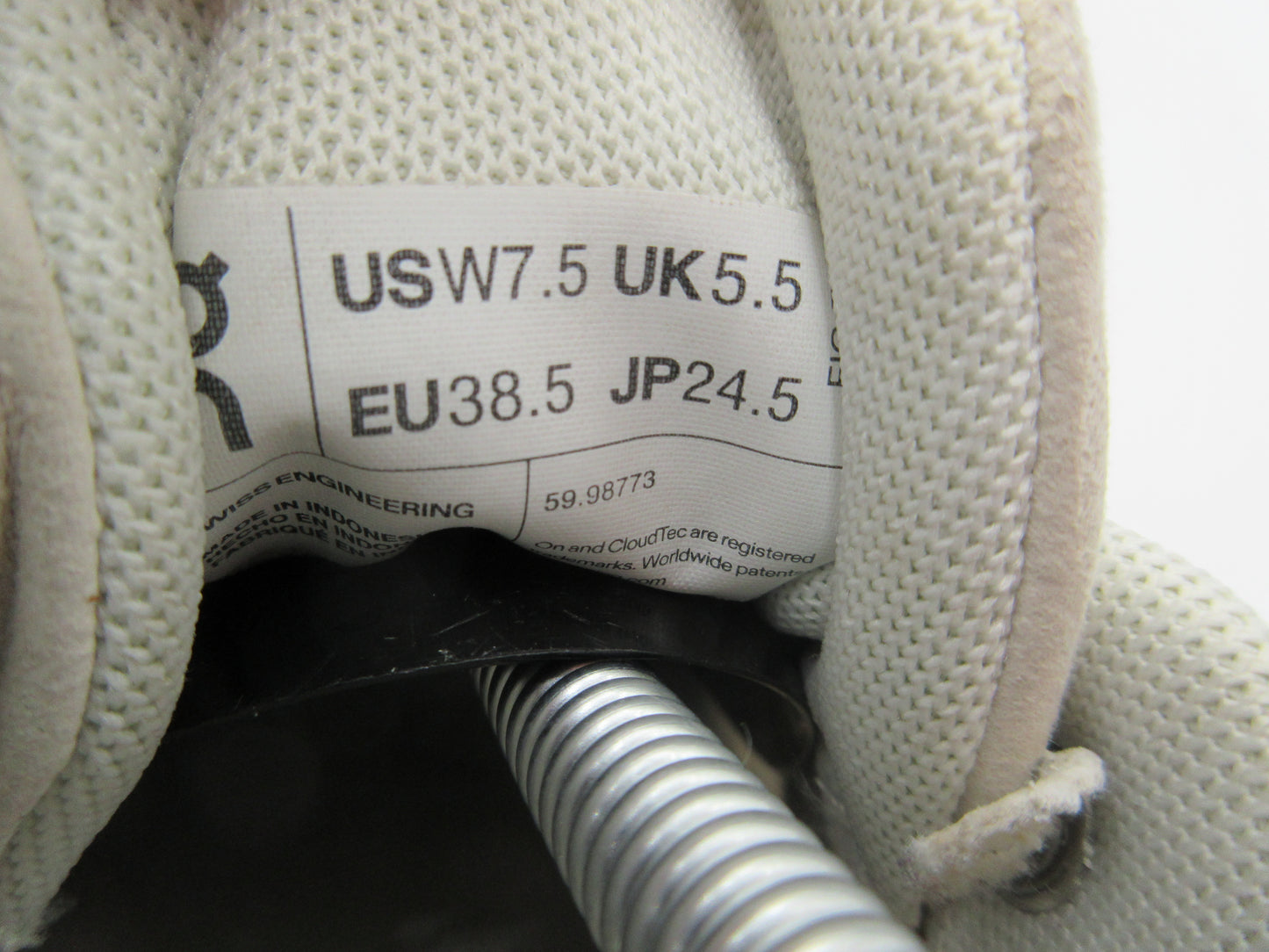 Used On Cloud 5 – Women’s Size 7.5